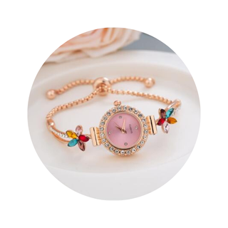 Luxurious Inlaid Women's Watch – Timeless Elegance, Sparkling Detail_0