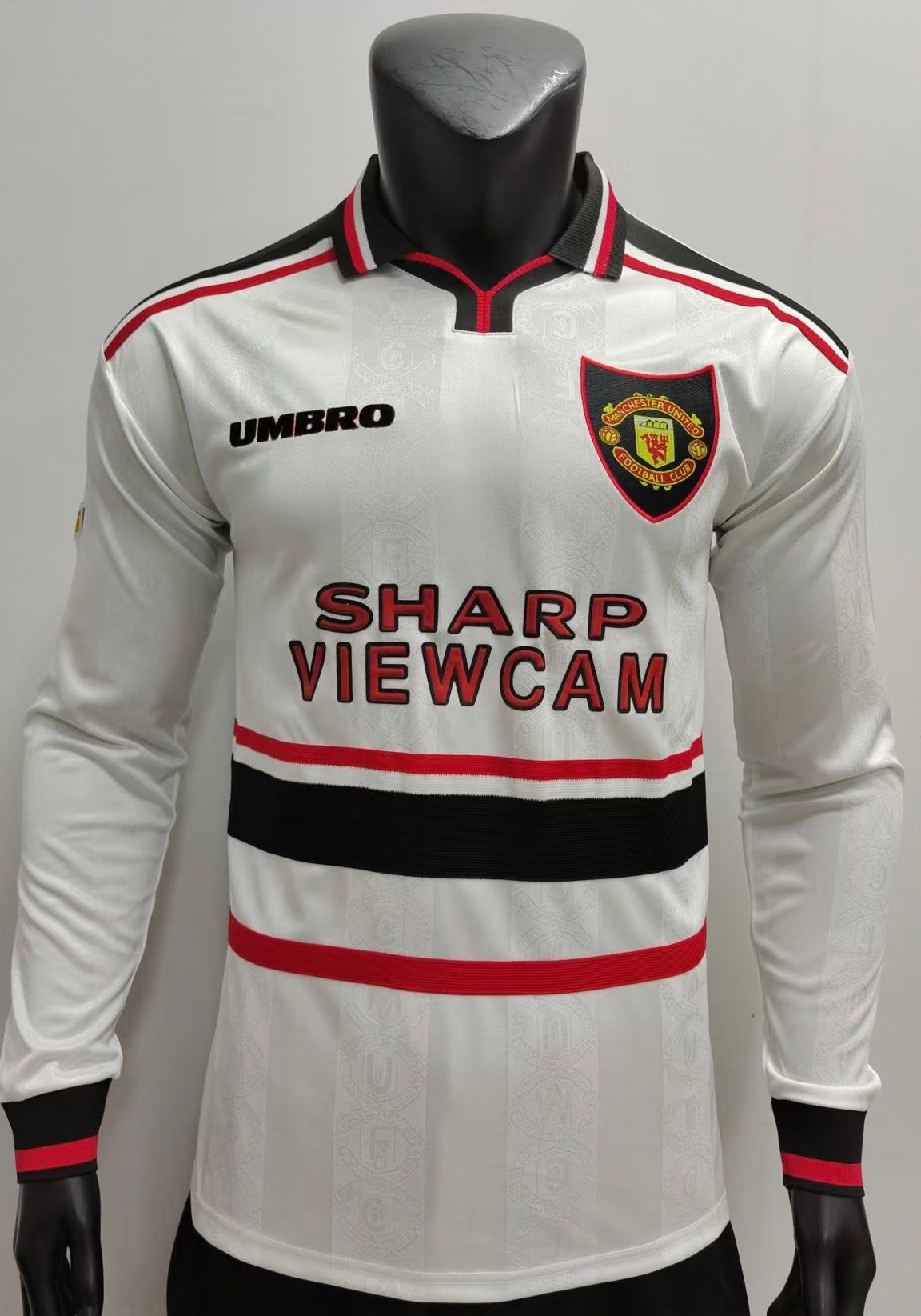 Manchester United 1998/1999 Away Shirt (White)_0