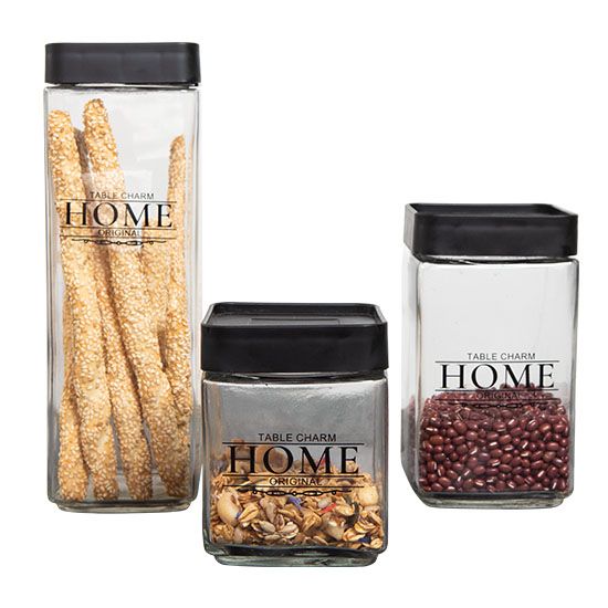 Home Original 3pc Storage Jar set _0