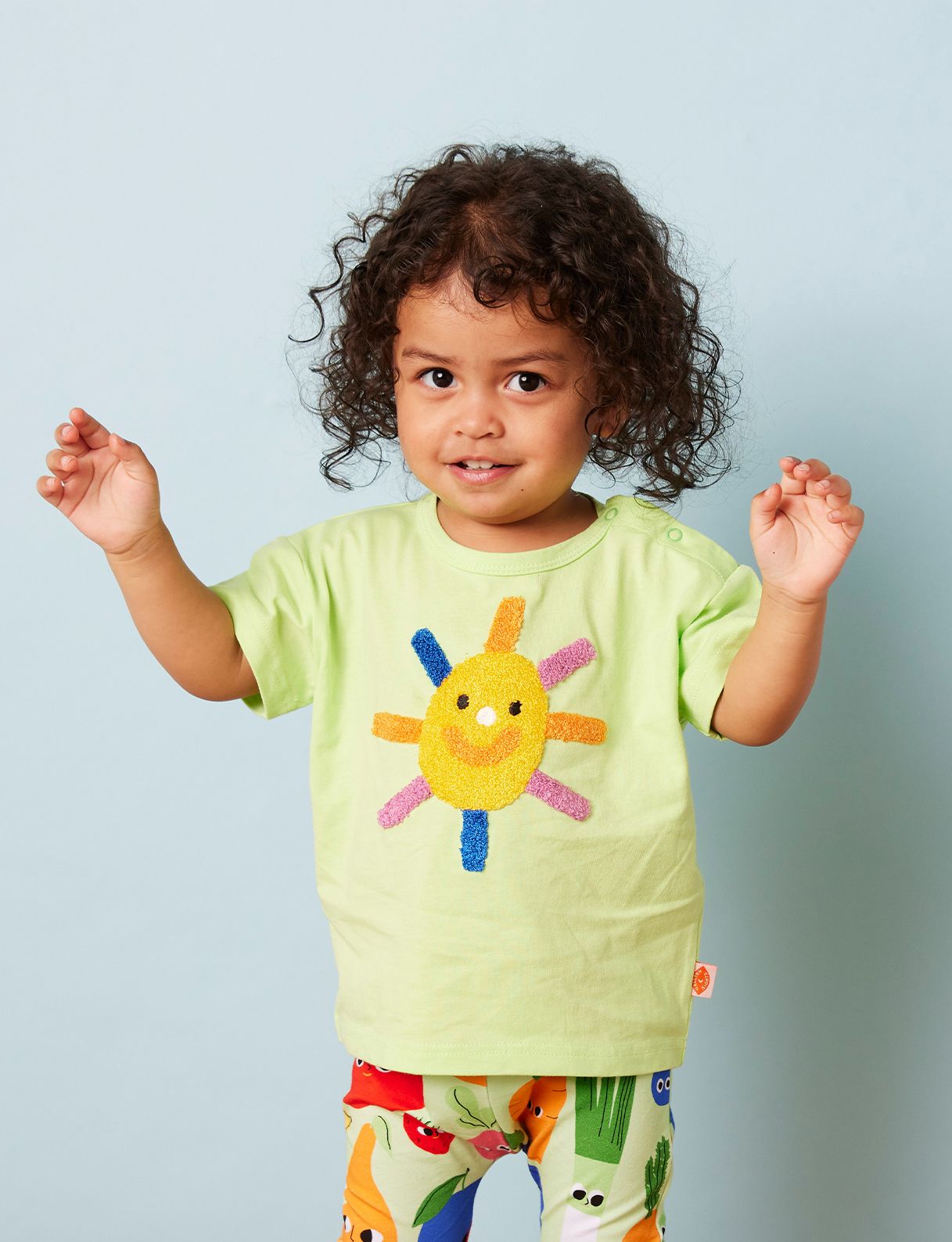 Cotton Applique T-shirt (Sun)_1