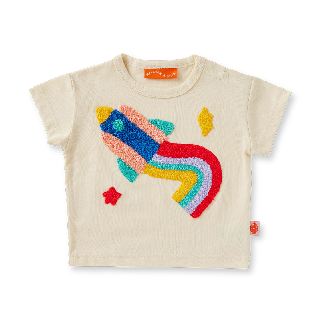 Cotton Applique T-shirt (Rocket)_0