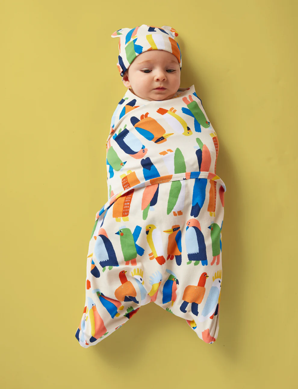 Premium Swaddle Blanket (Flamin' Galah)_1
