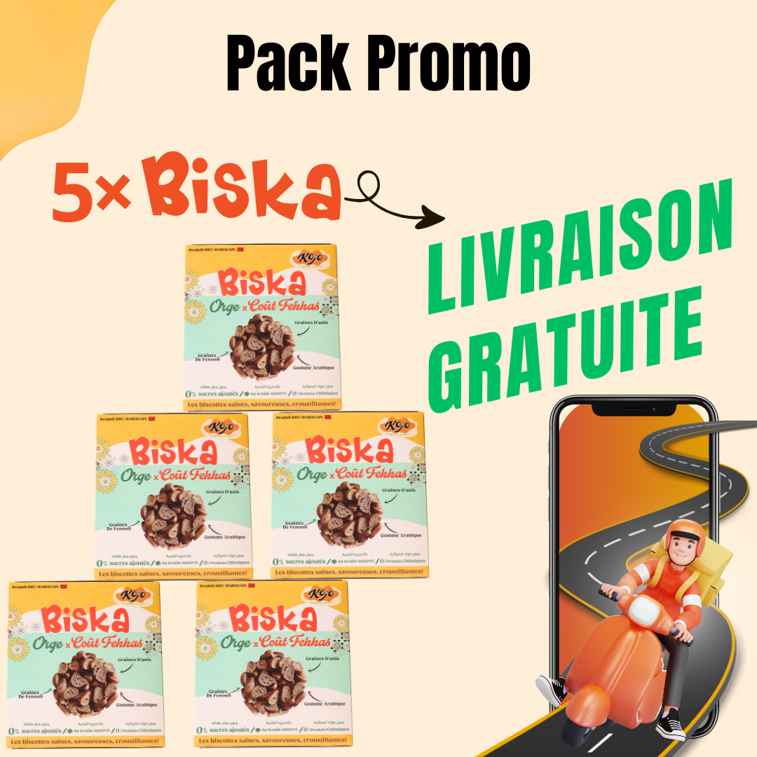 5x BISKA # livraison gratuite _0