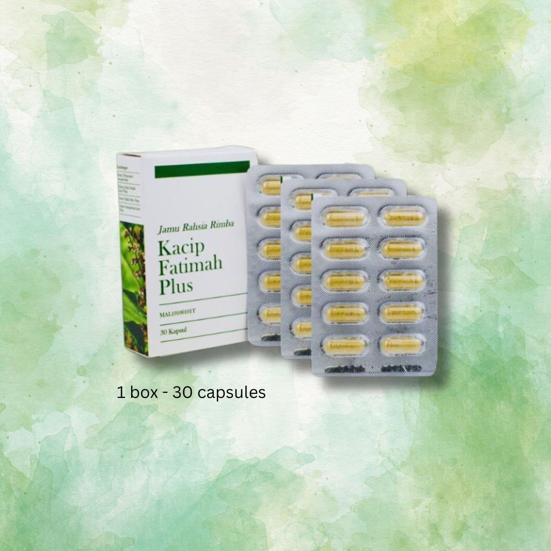 Kacip Fatimah Plus, 30 capsules (Women only) x 1 box_0