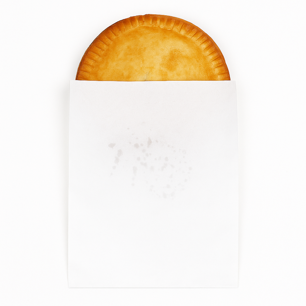 SNACK TAKEOUT BAGS - PLAIN WHITE / 5” x 5.2” _0