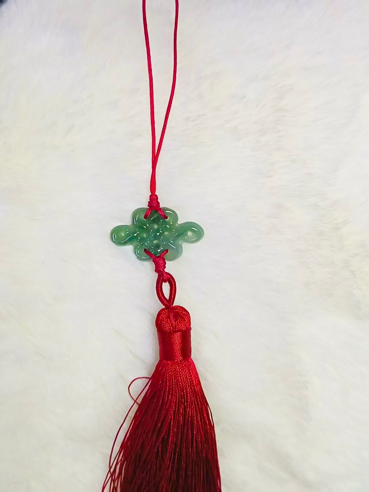 BLUE WATER JADE - CHINESE KNOT _0