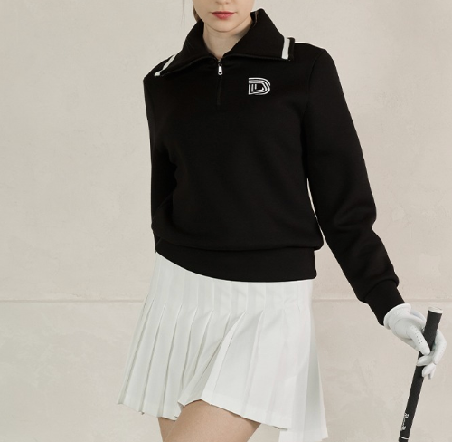 Duvik - Kara Knit Zip-up Brujong T-Shirt _3