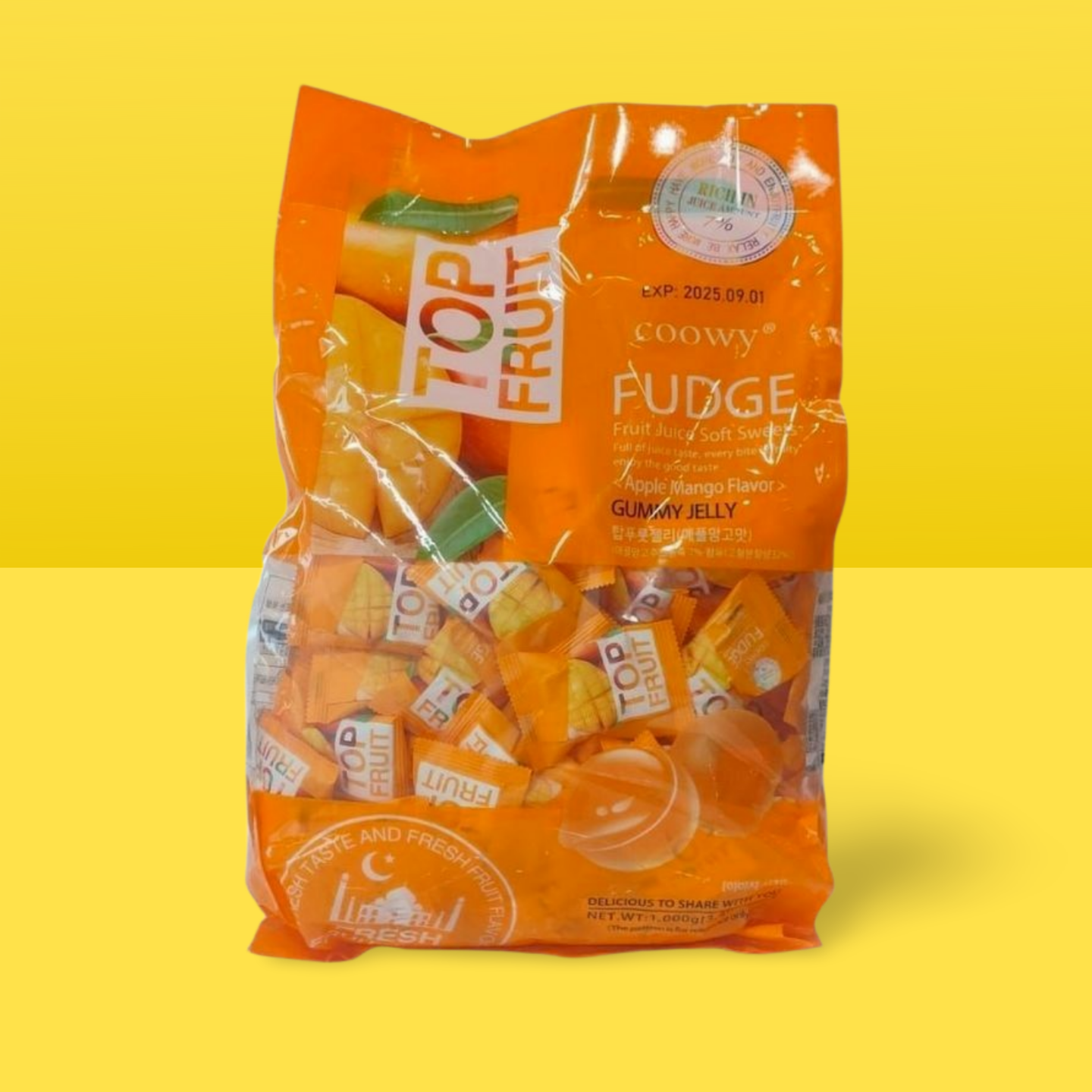 Top Fruit Apple Mango Jelly 1kg_0