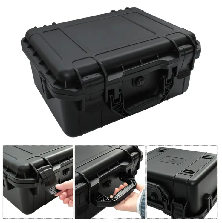 Heavy-Duty Protective Ammo/Gun/Tool Box Set with Pre-cut Sponge Inserts_1