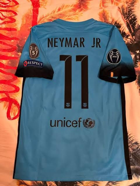 Barcelona 2015/16 Third Shirt (Blue)_2