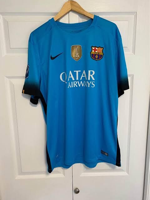 Barcelona 2015/16 Third Shirt (Blue)_1