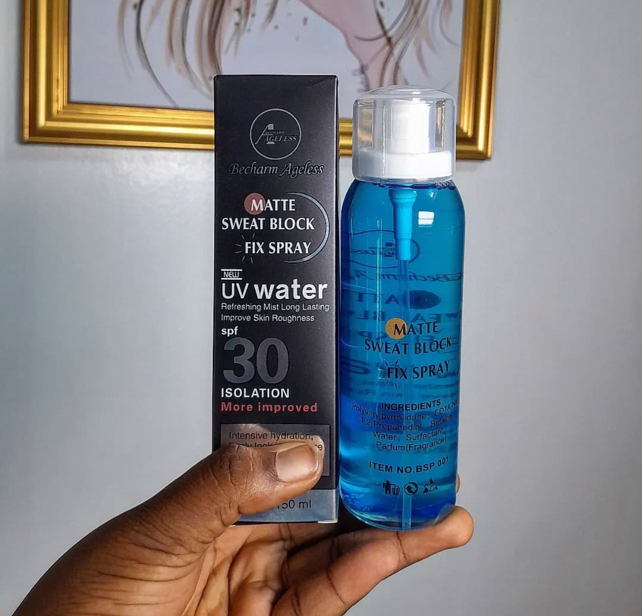 Becharm Ageless – Sweat Block Fix Spray_0