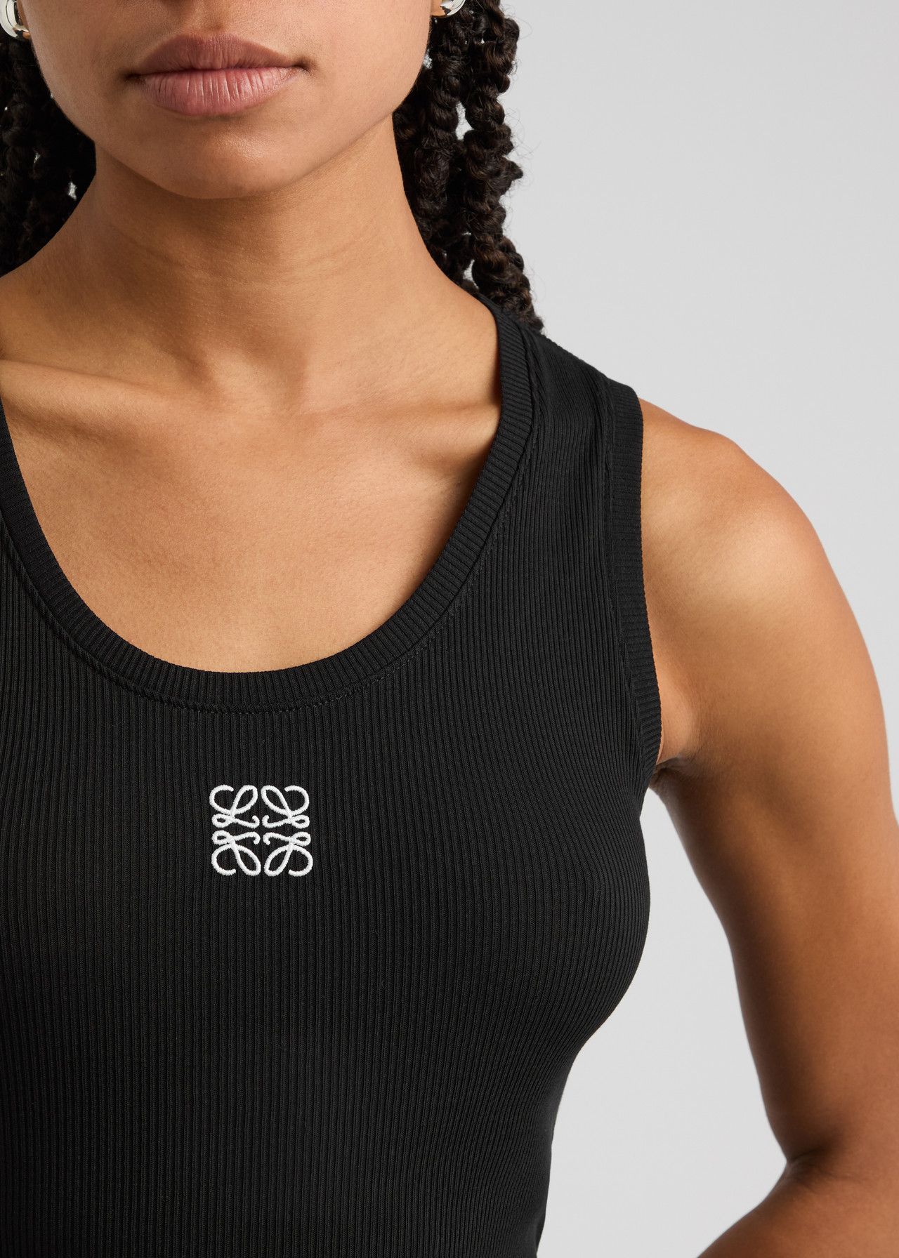 Loewe anagram top - black_3