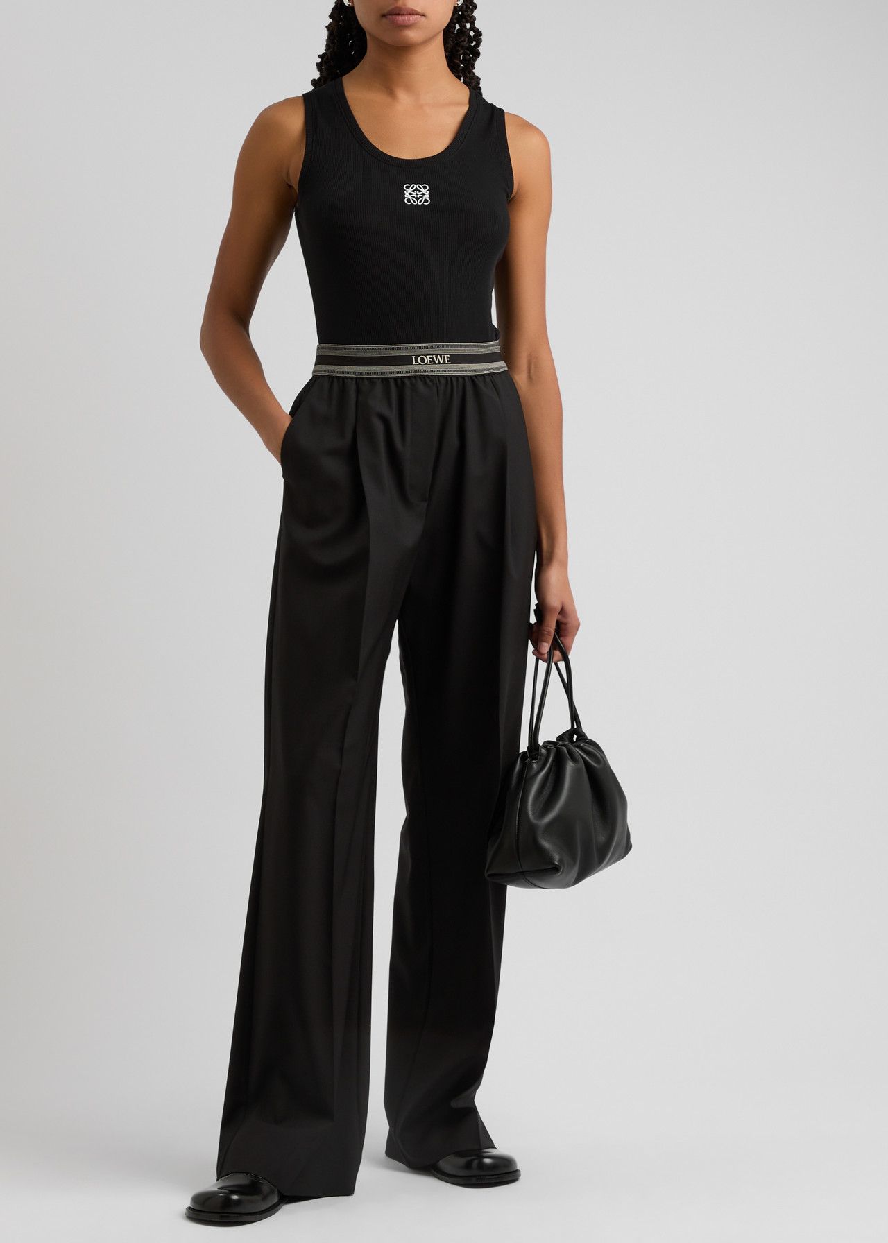 Loewe anagram top - black_2