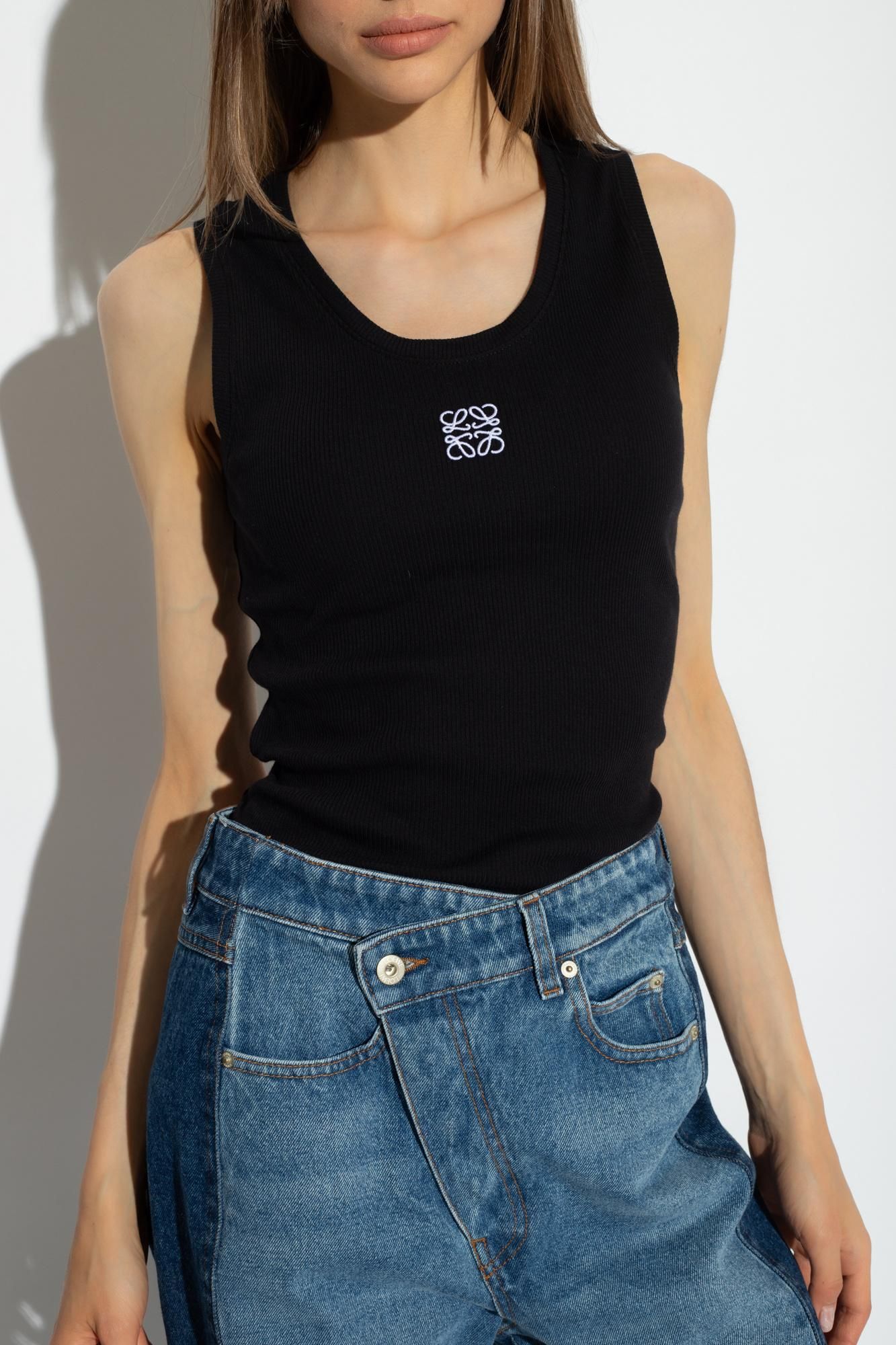 Loewe anagram top - black_0