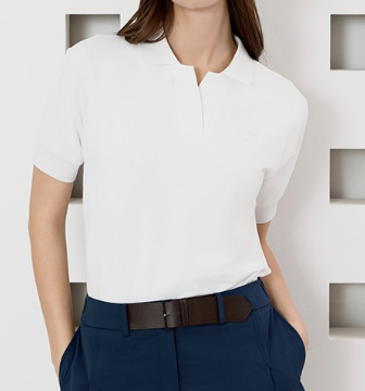 Duvik - Yoko Open Collar Gaori Fit T-Shirt_1
