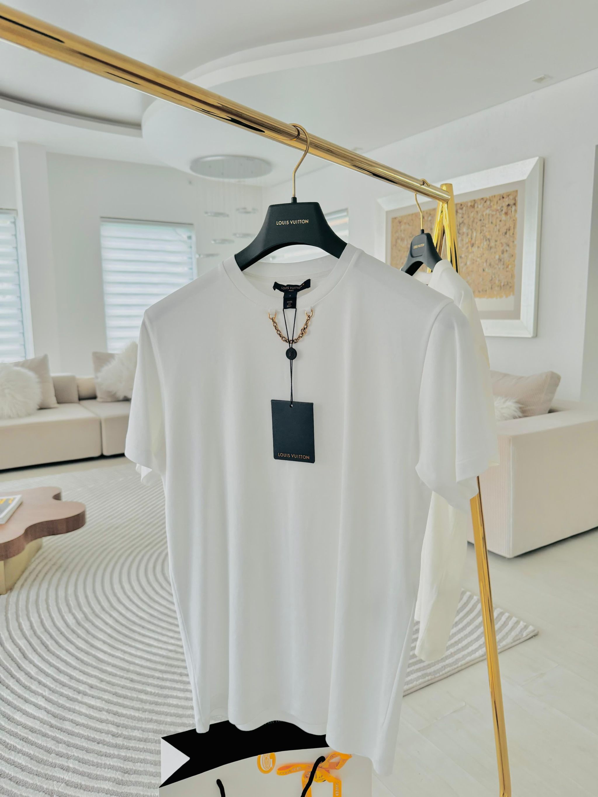 T shirt Louis Vuitton - chain logo _2