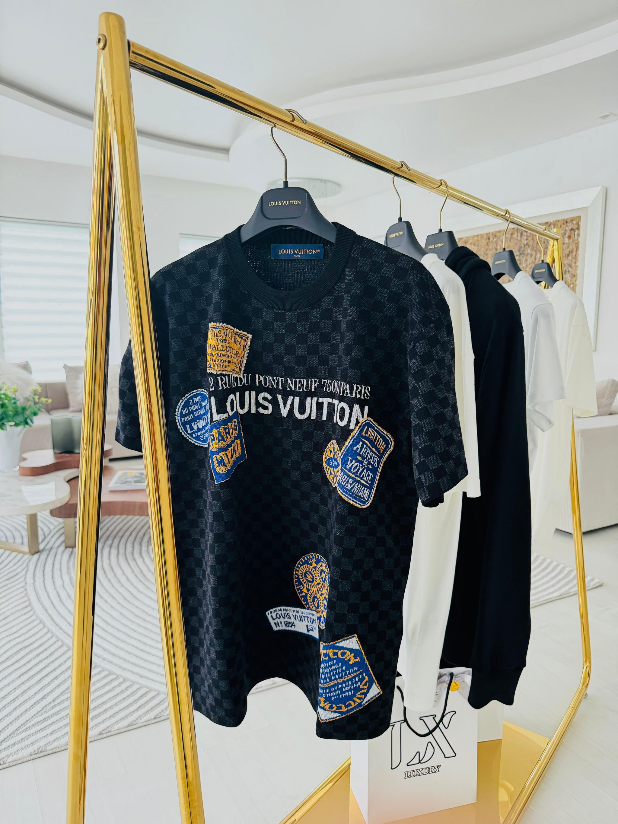 T shirt Louis Vuitton damier new collection _1
