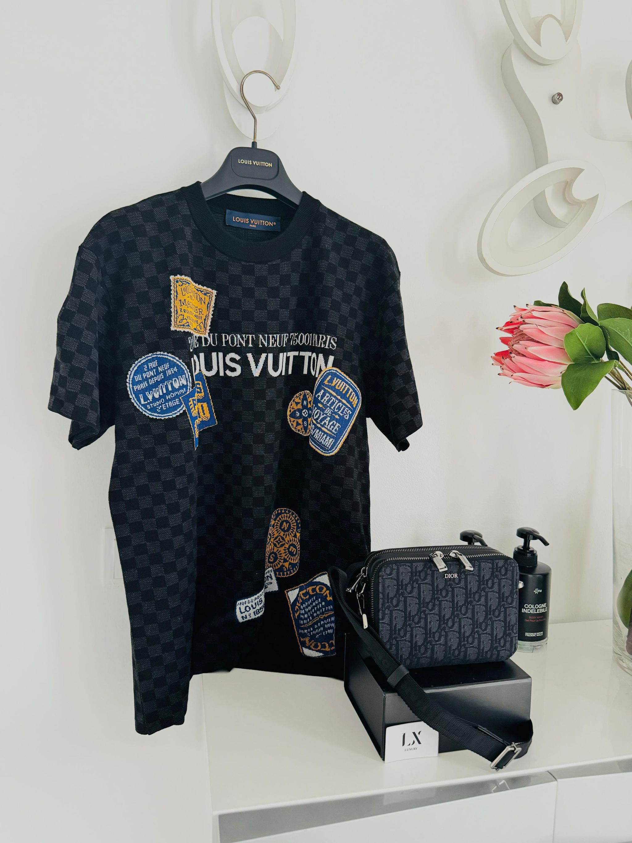 T shirt Louis Vuitton damier new collection _8