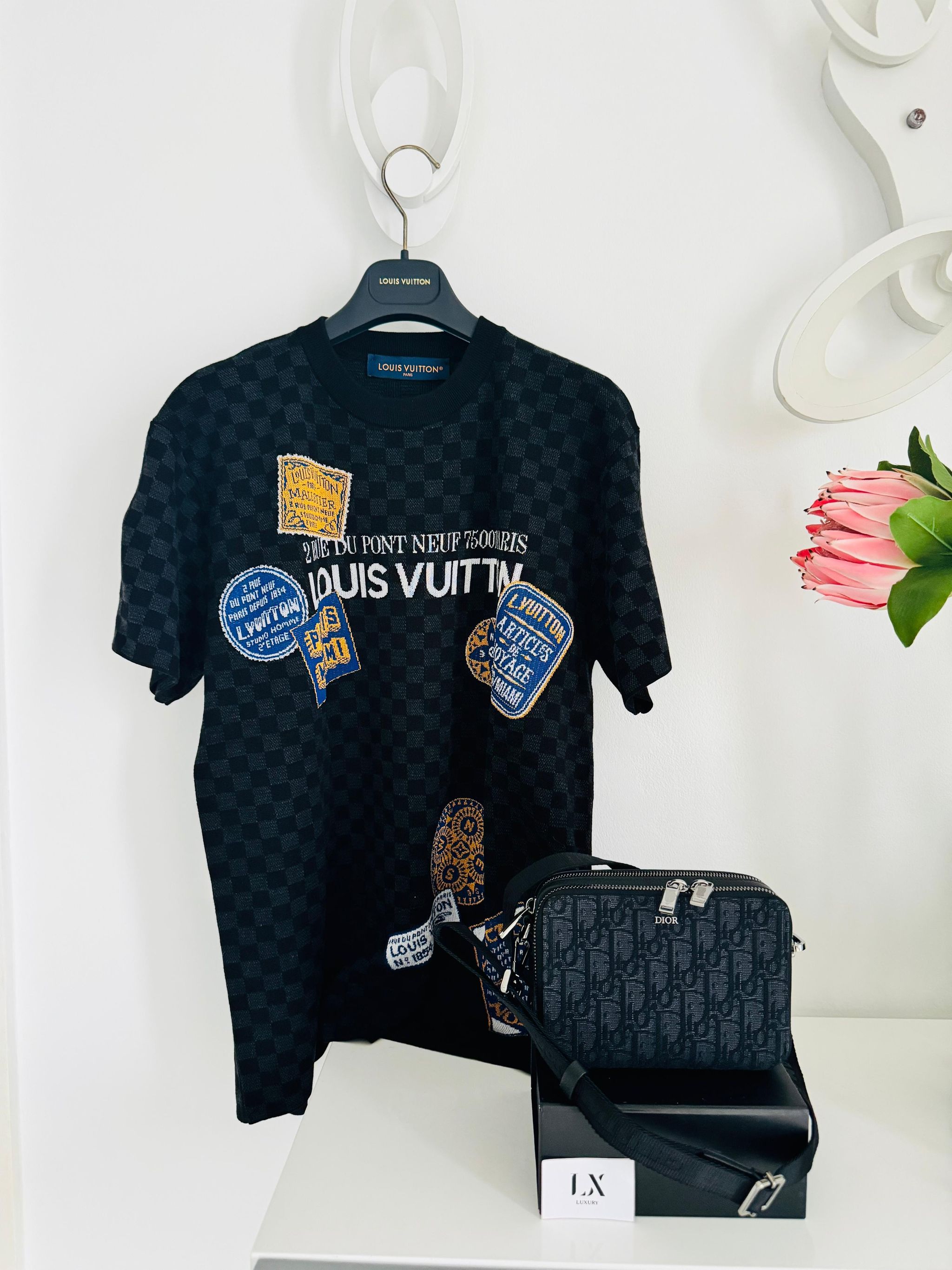 T shirt Louis Vuitton damier new collection _6