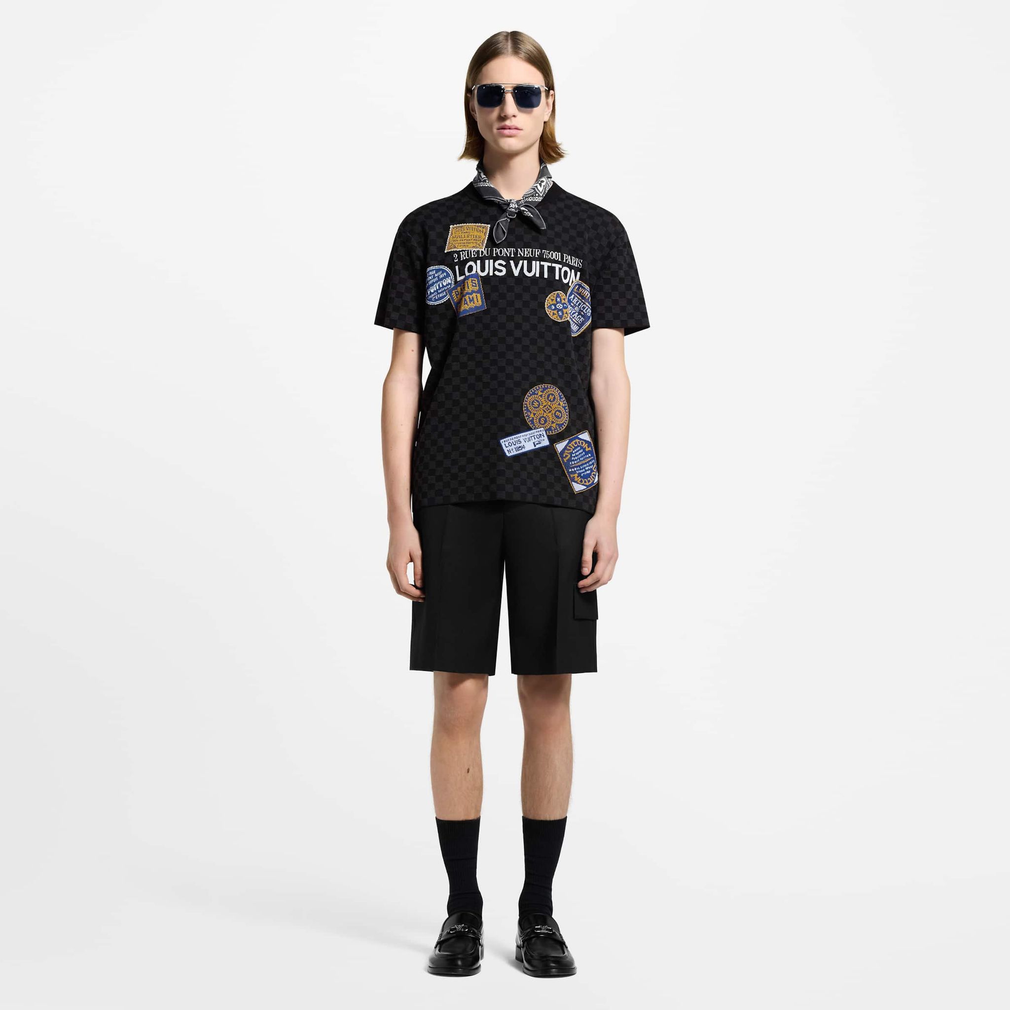 T shirt Louis Vuitton damier new collection _2