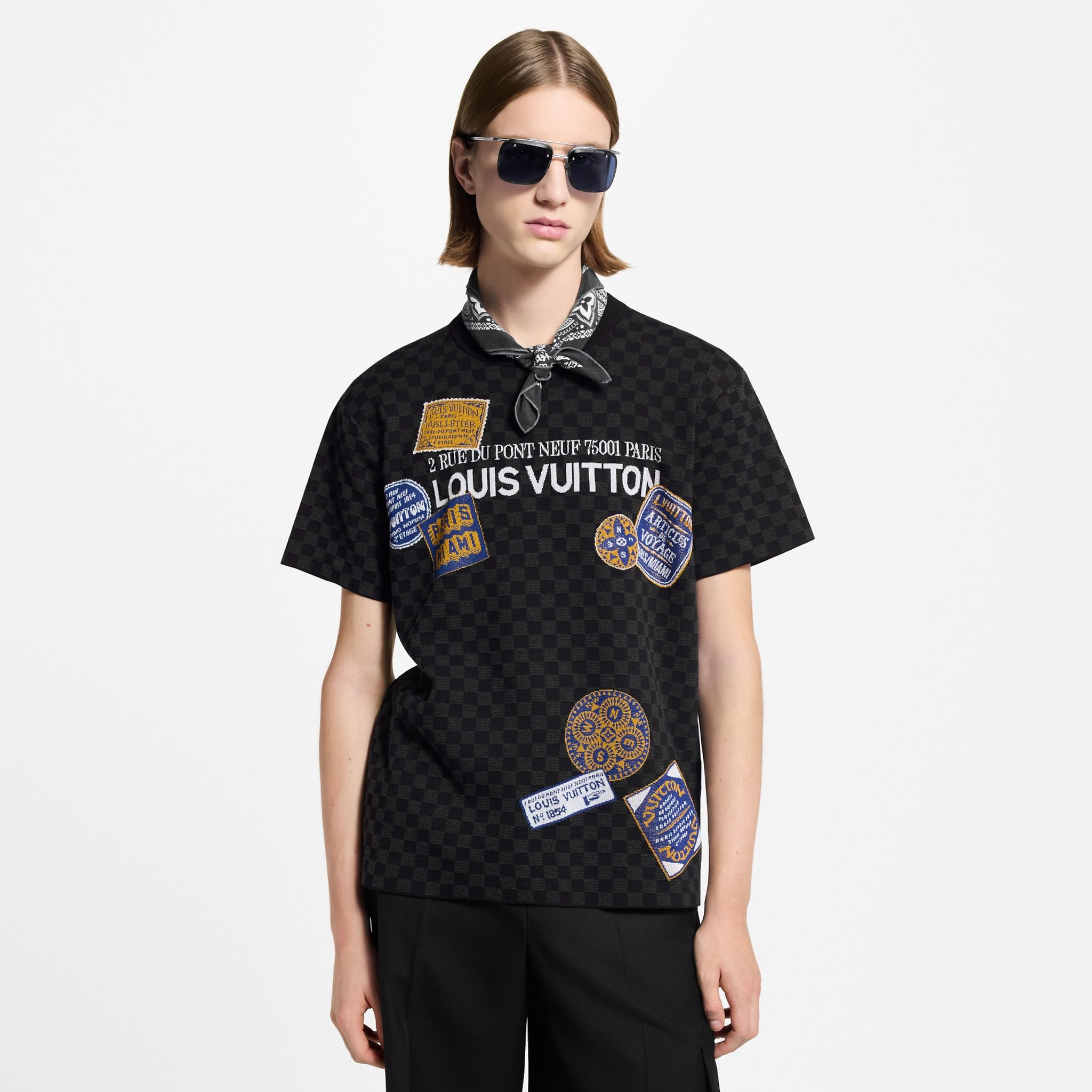 T shirt Louis Vuitton damier new collection _0