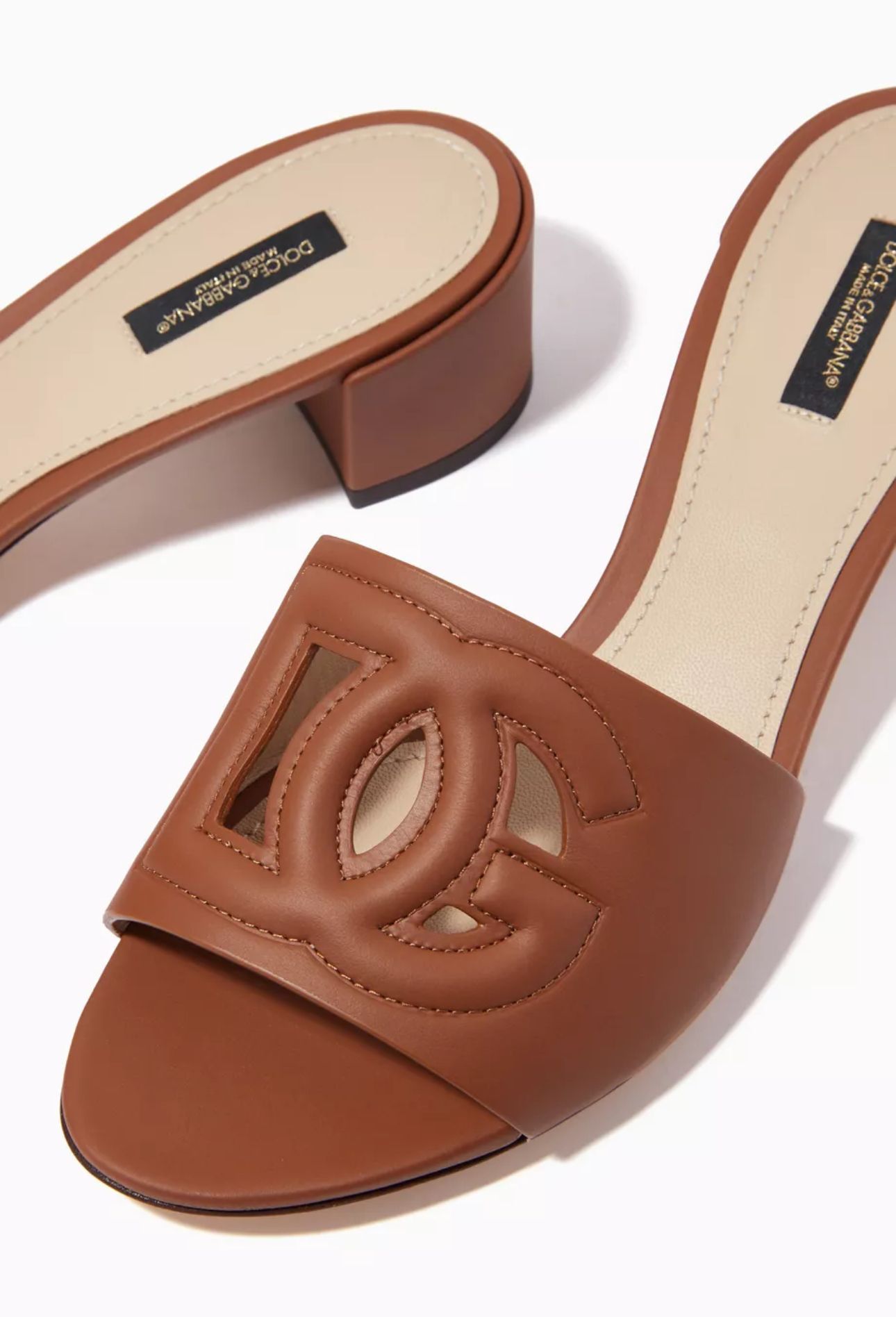 Chinelos Dolce Gabbana com salto _3