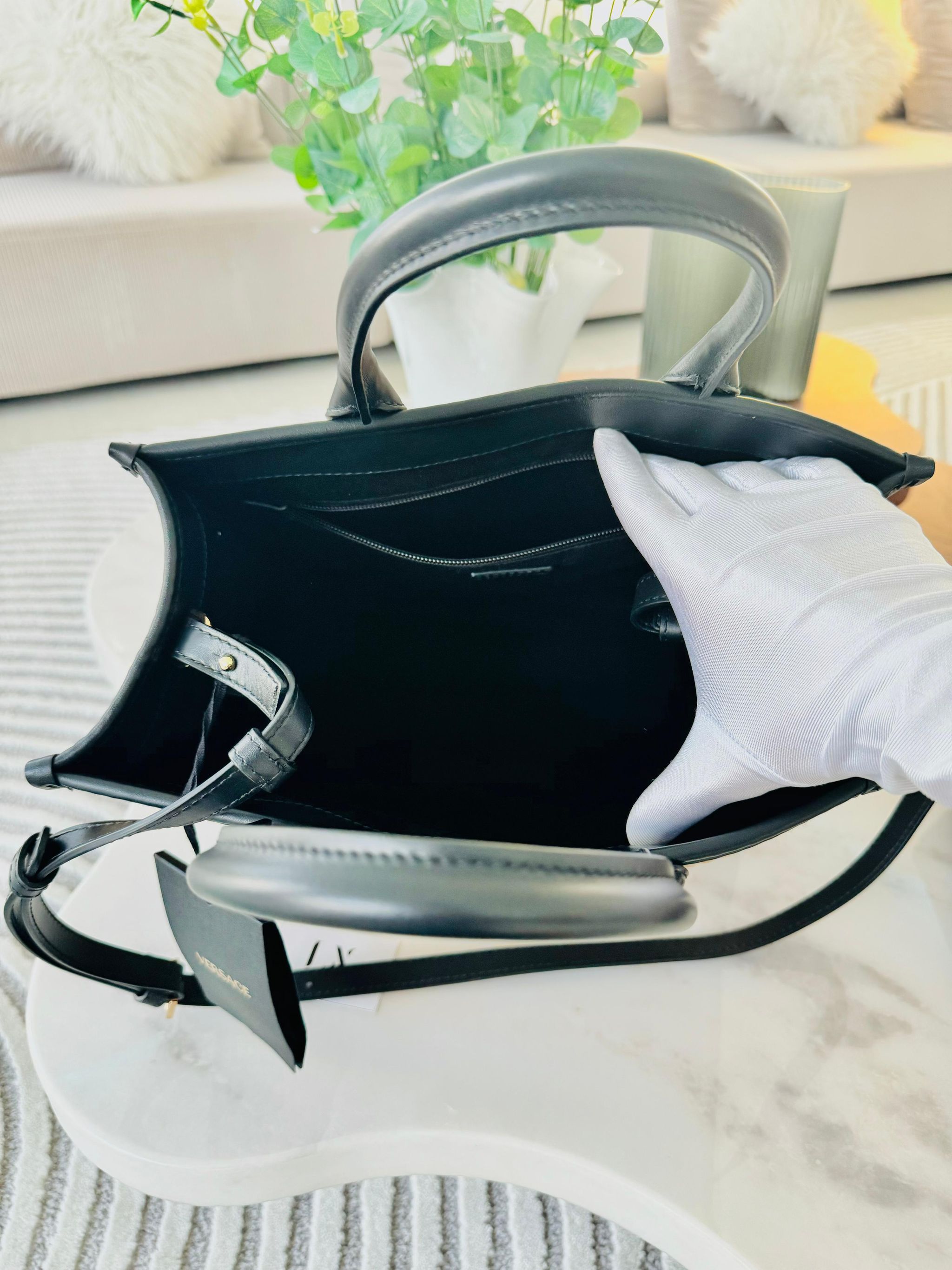 Bolsa raffia Versace La Medusa - nova coleção _5