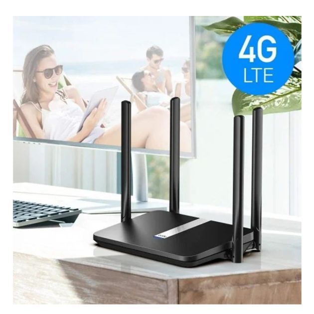 Dual Band Wi-Fi Router - Cudy LT500 - 4G LTE - 1200 MBit/s - Integrated Modem _2