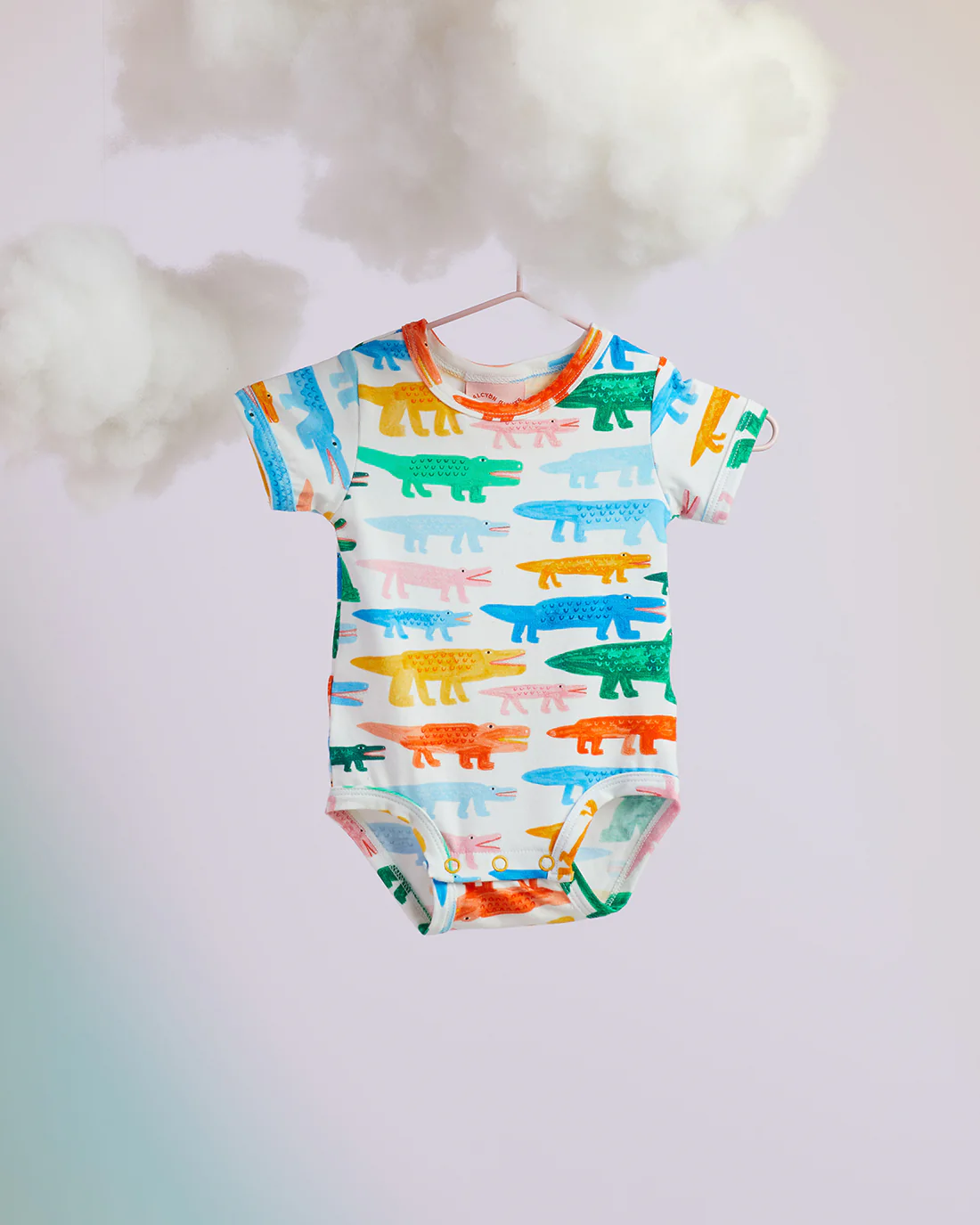 Short Sleeve Bodysuit (Crocodile)_1