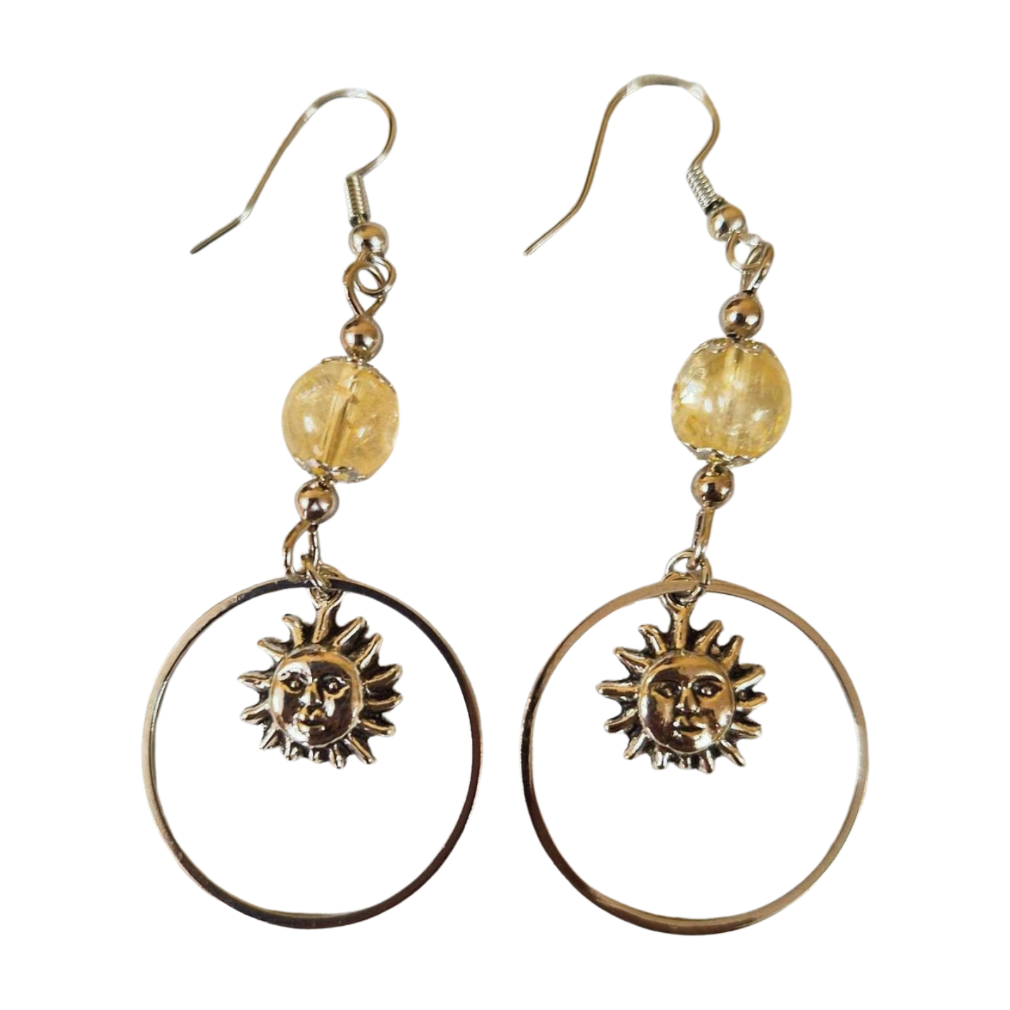 Golden Sunbeam Earrings_0