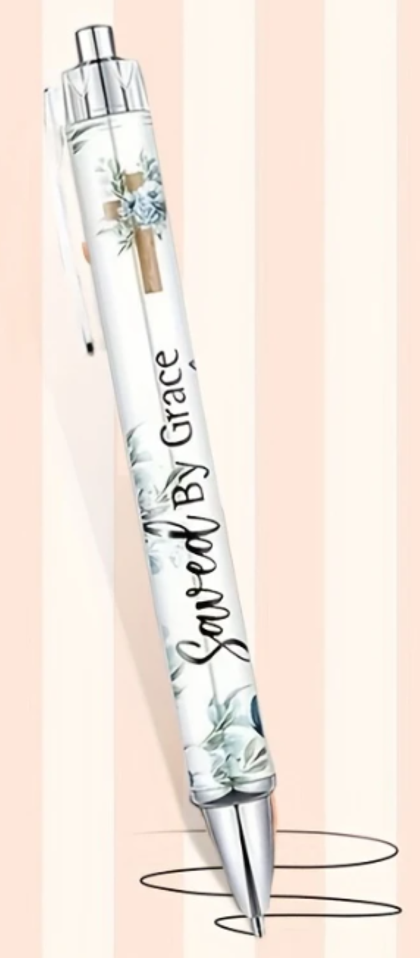 God says ... Inspirational bible verse Pencil bag gift set_2
