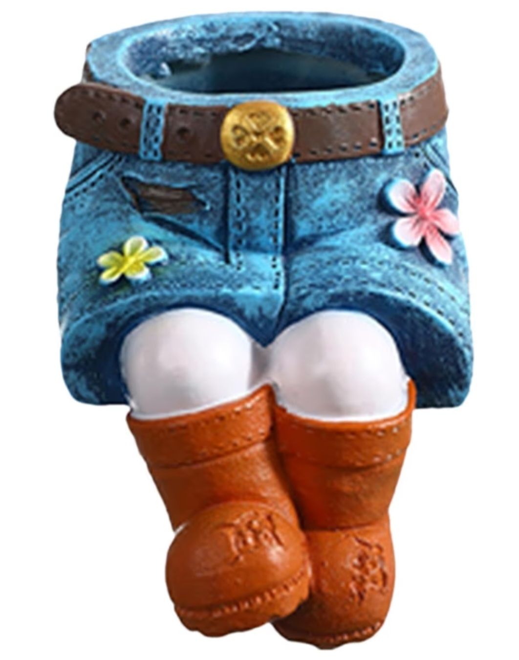 Exotic Flower Pot (Demin Skirt)_1