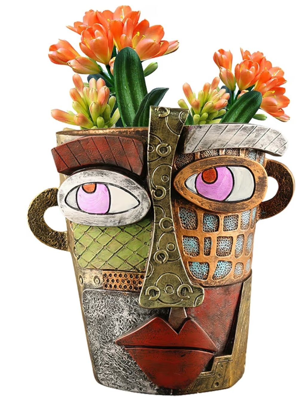 Rare Abstract Flower Pot_0