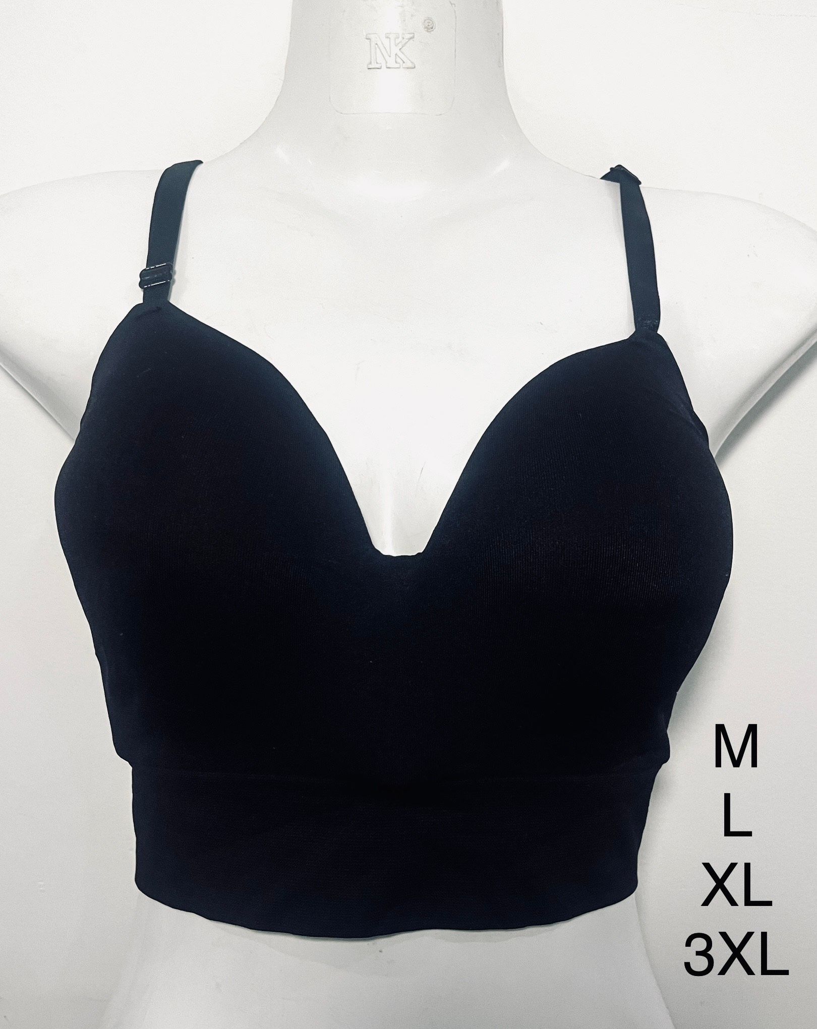 Soutien-Gorge confort Cotton Noir_0