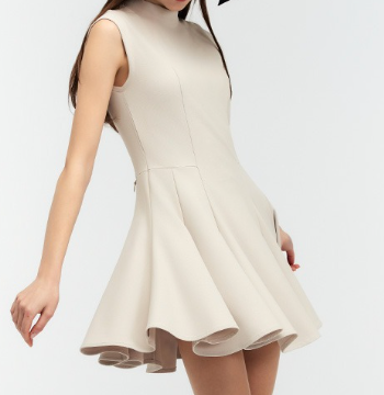 Duvik - Flare cut line one piece_0