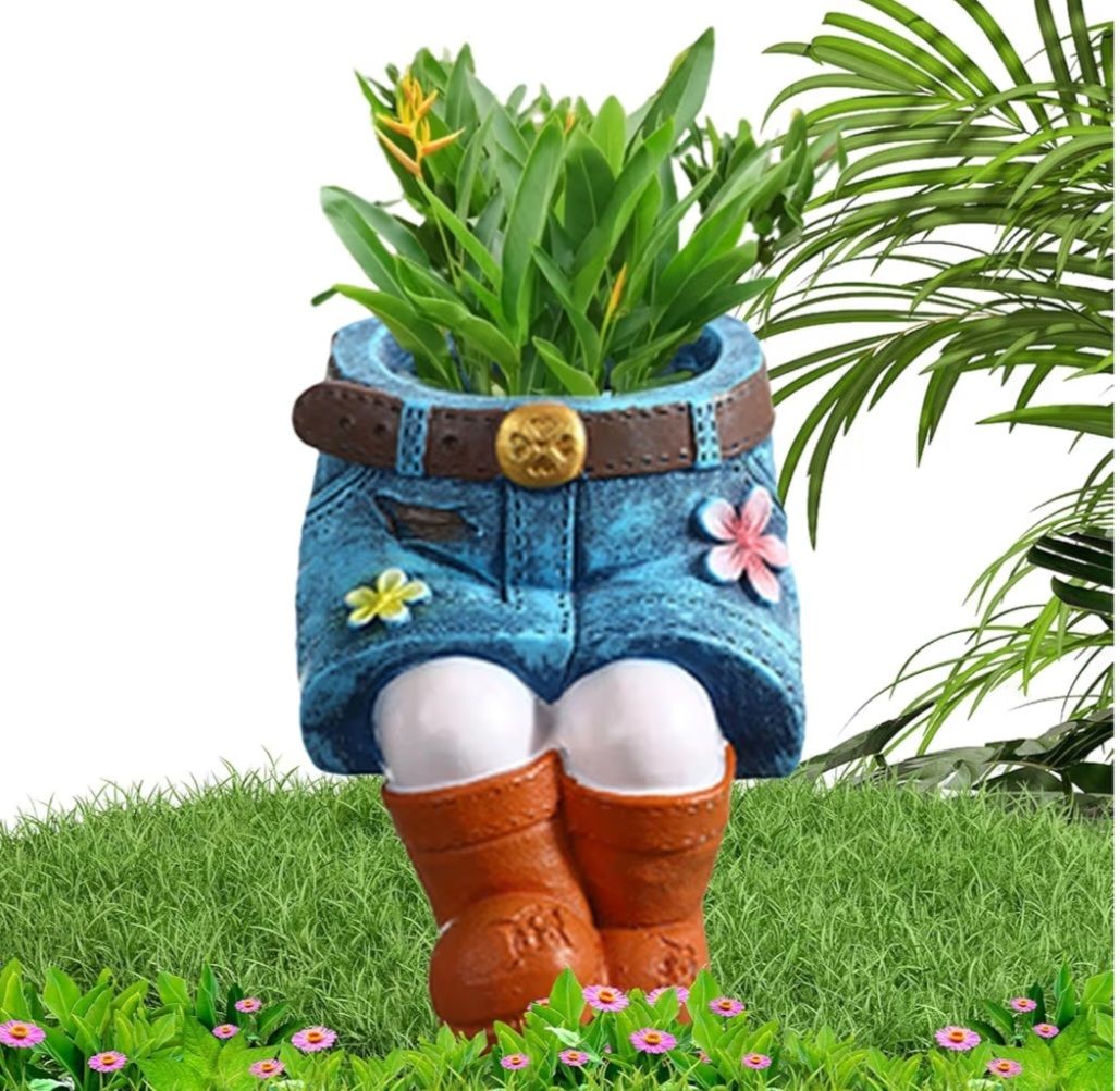 Exotic Flower Pot (Demin Skirt)_0