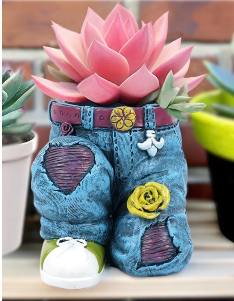 Exotic Flower Pot (Demin Pants)_0