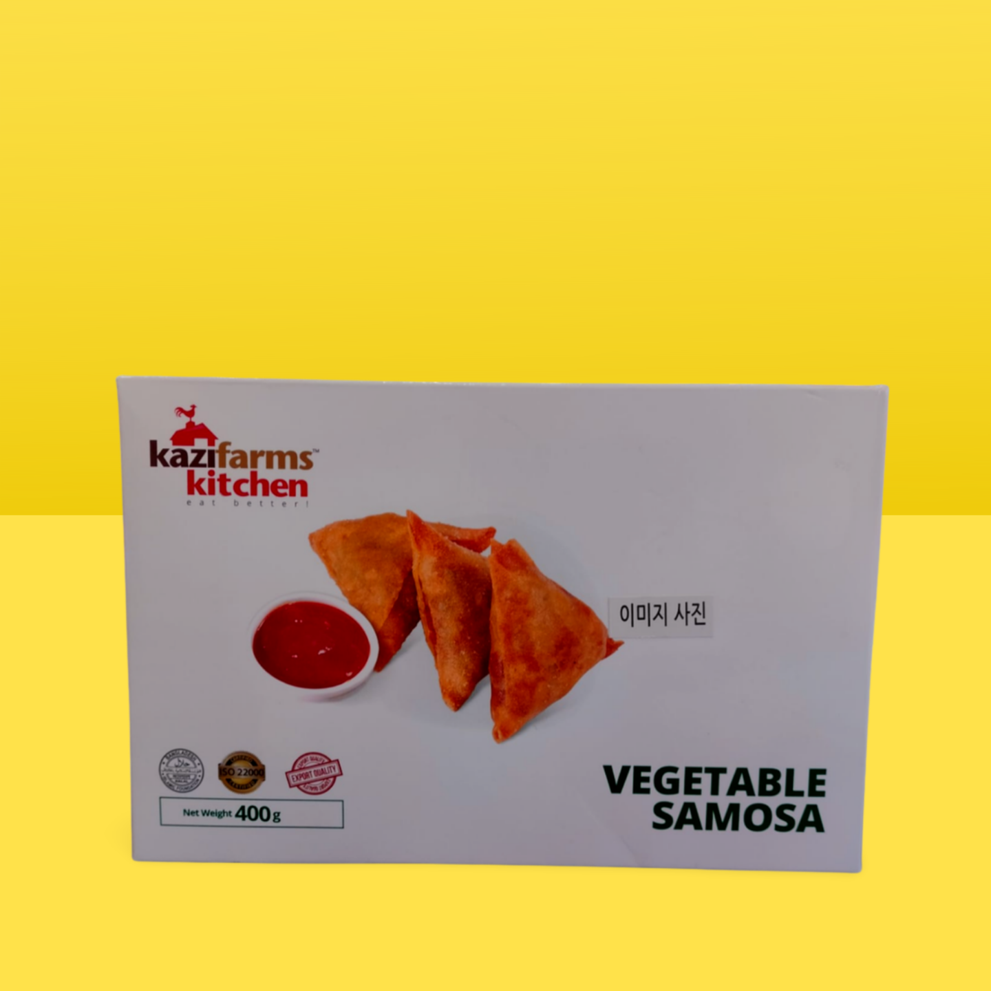 Kazi Farms Vegetable Samosa 10pieces 400g_0