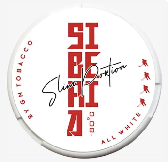 Siberia 80 All White Slim - 33 mg_0
