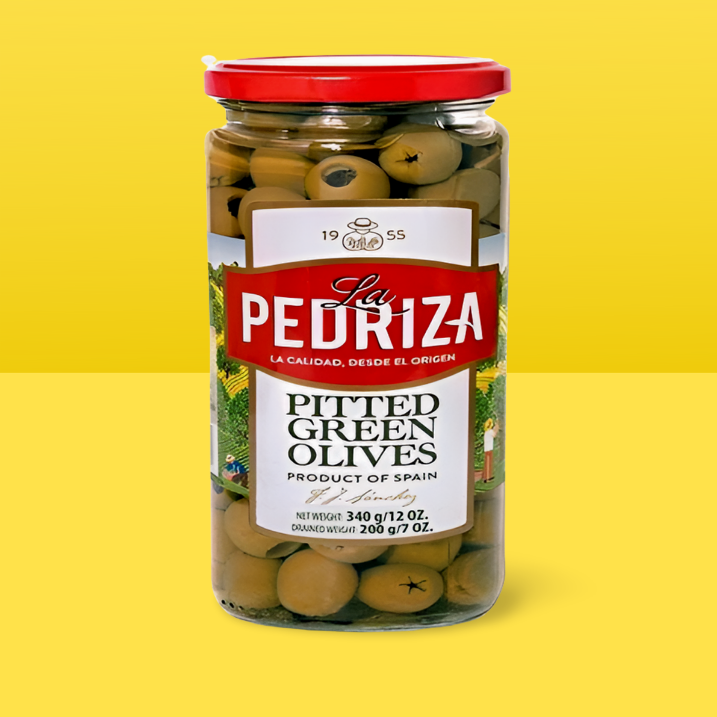 La Pedriza Green Olives 670g_0