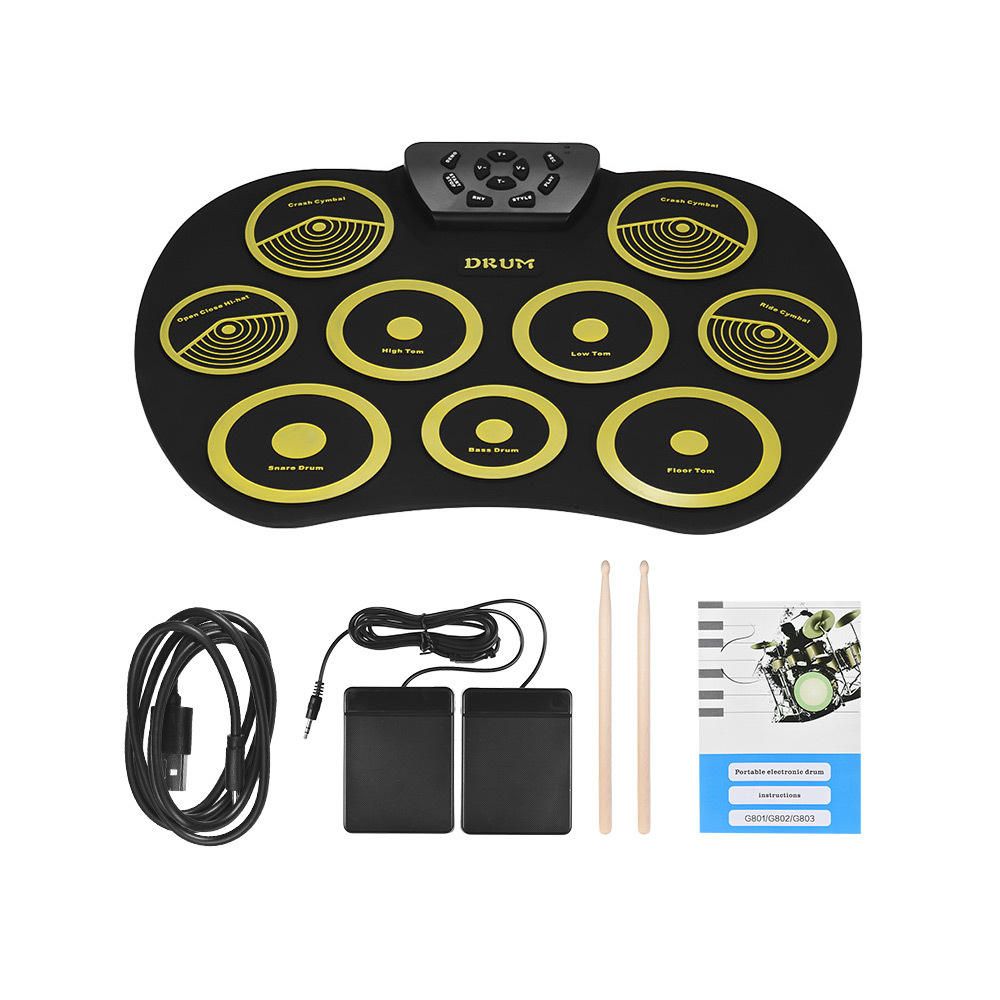 Roll-Up Electronic Drum Kit_0