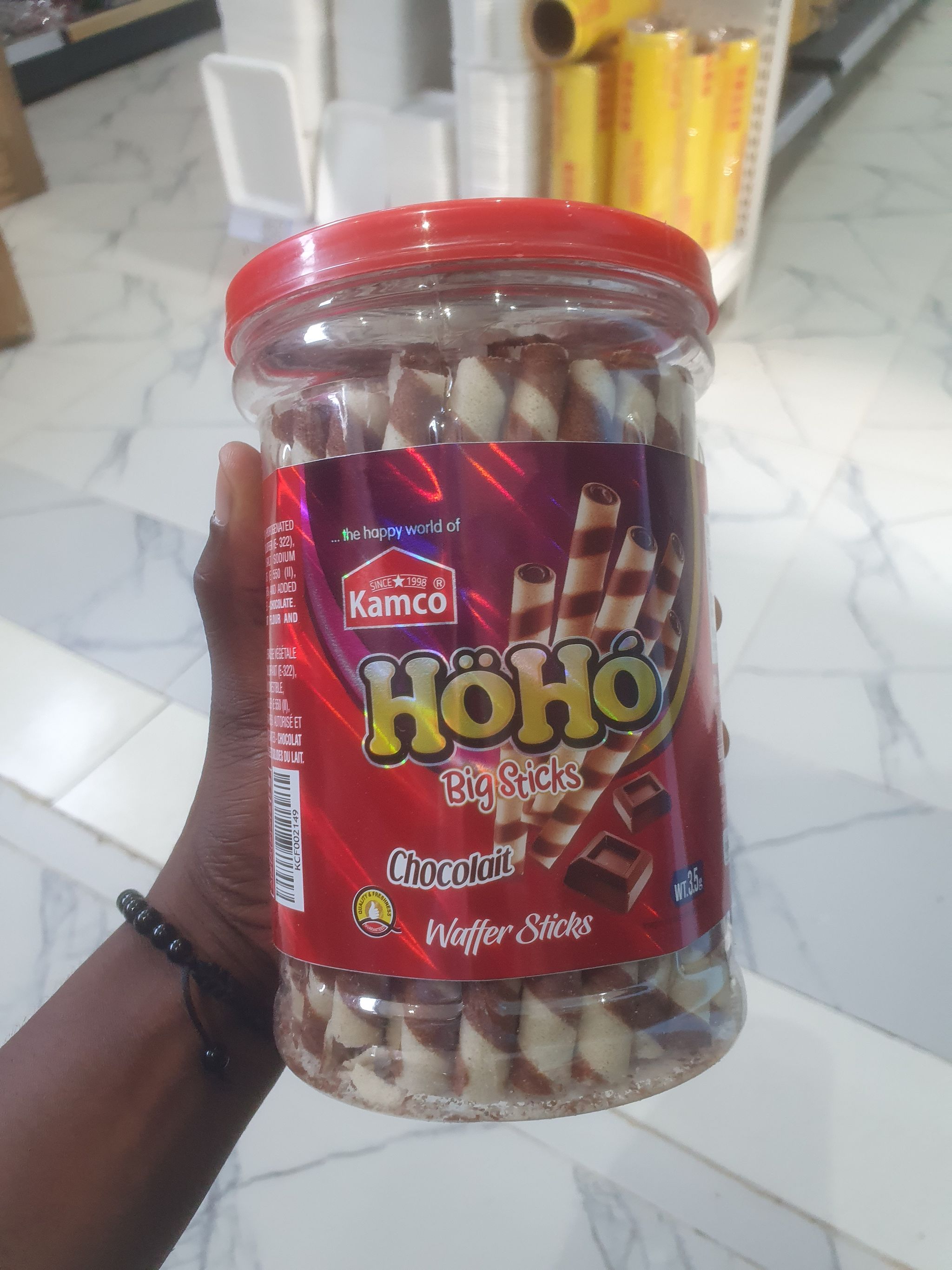 Bolachas Rollitos KAMCO 210g 60Pcs_0