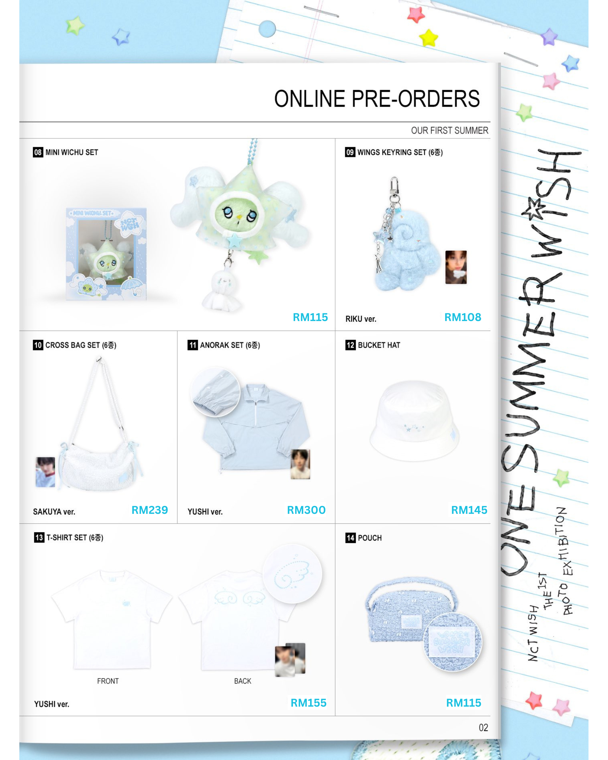 NCT WISH THE 1ST PHOTO EXHIBITION [ONE SUMMER WISH] OFFICIAL MD_3