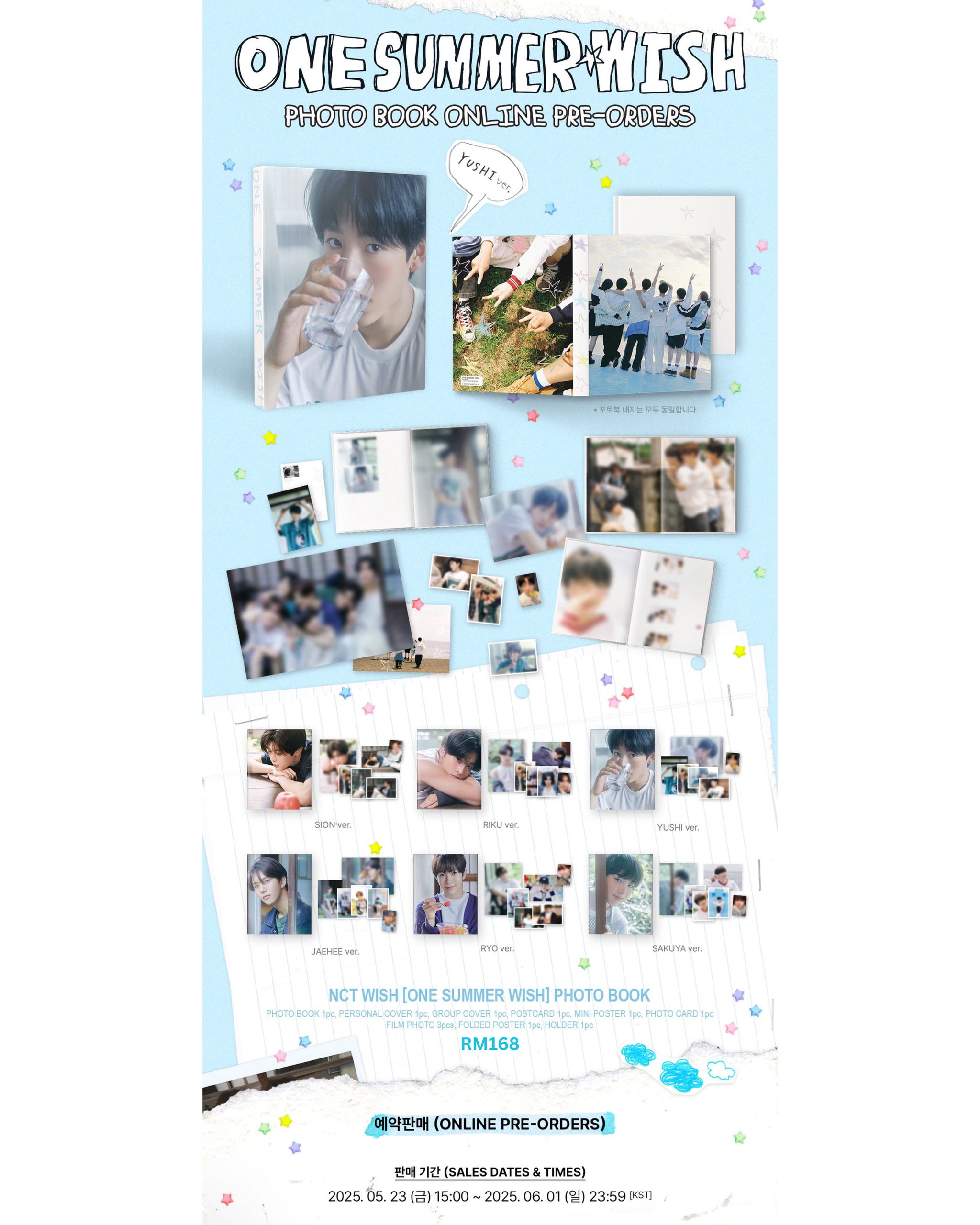 NCT WISH THE 1ST PHOTO EXHIBITION [ONE SUMMER WISH] OFFICIAL MD_1