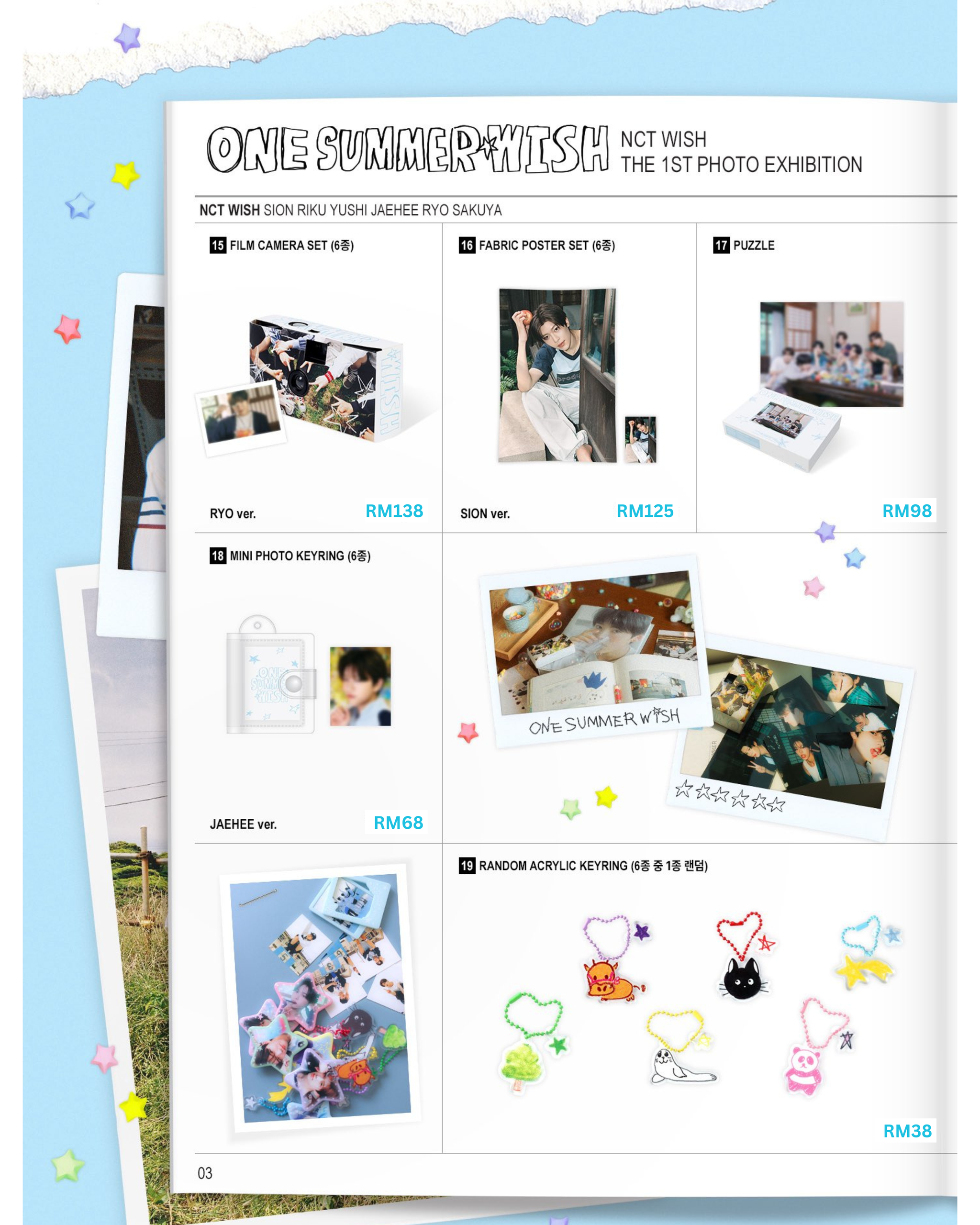 NCT WISH THE 1ST PHOTO EXHIBITION [ONE SUMMER WISH] OFFICIAL MD_4