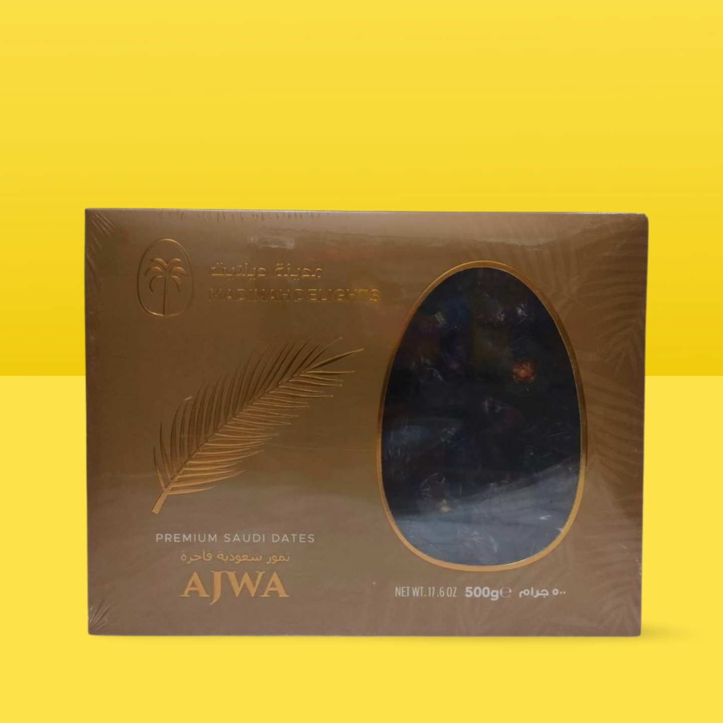 Madinah Delights Ajwa Dates 500g_0