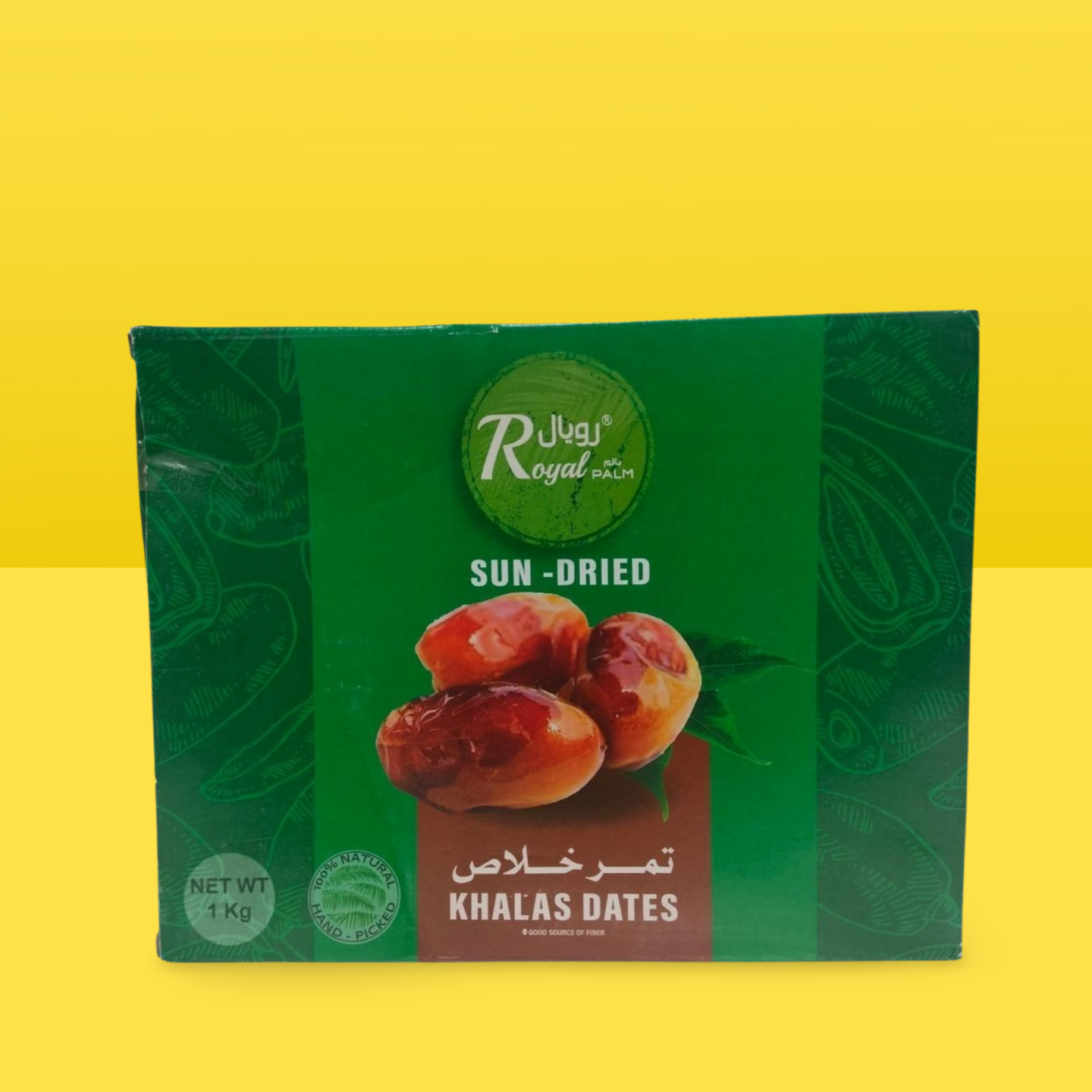 Royal Palm Sun-Dried Khalas Dates 1kg_0