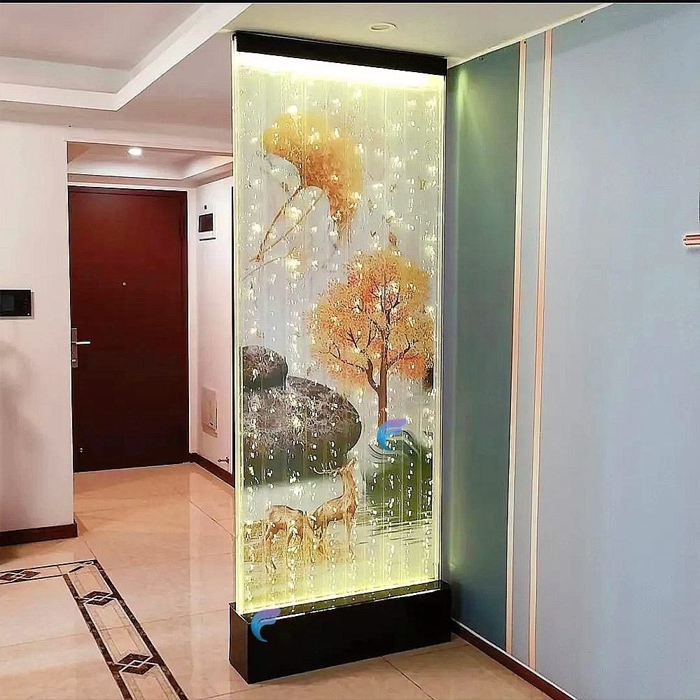  New Modern Interior Waterfall Home Decor Wall – Water Feature Fountain Panel_4