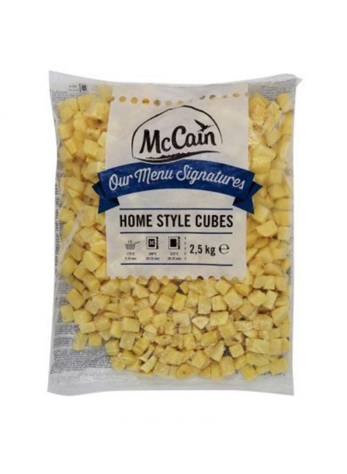 MCCAIN HOME STYLE CHOICE POTATO CUBES 1x5x2.5KG_0